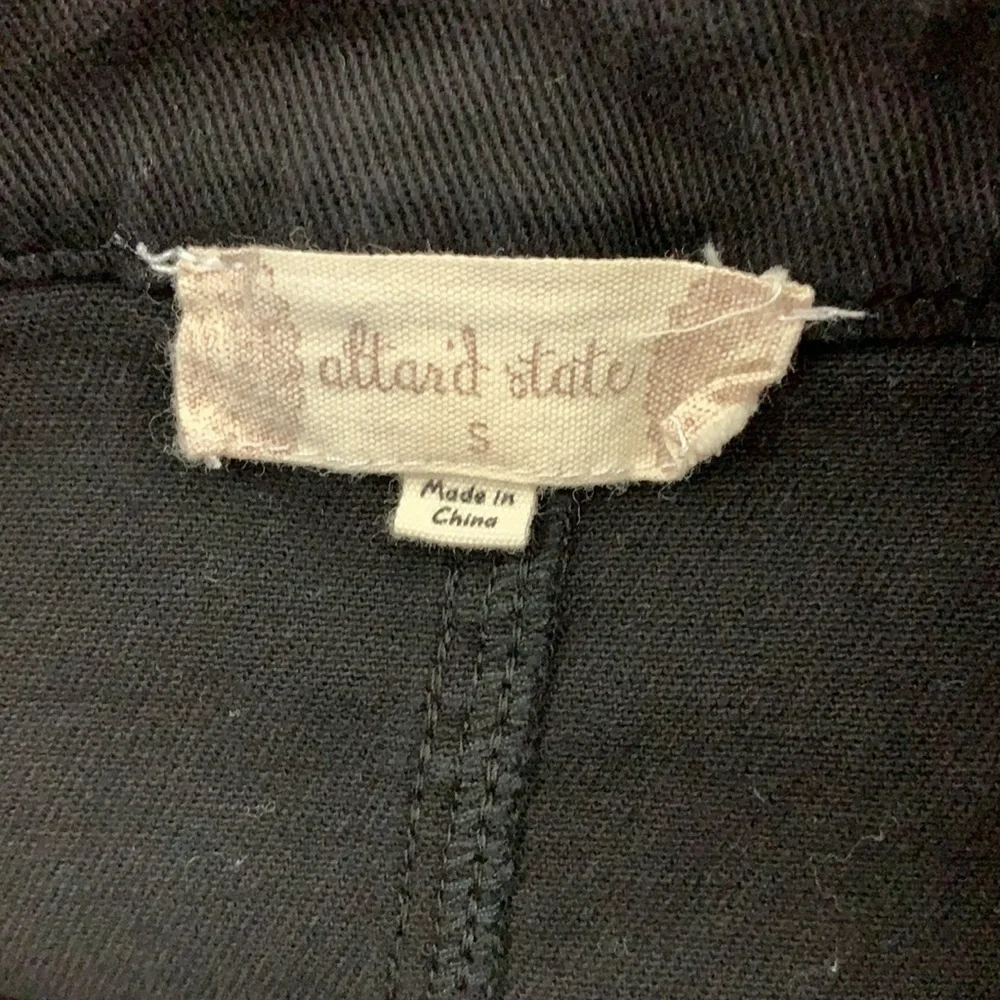 Altar’d State Black Denim Skirt